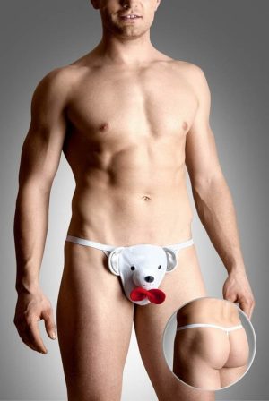 Mens thongs 4492 - white SL - Férfi ruházat