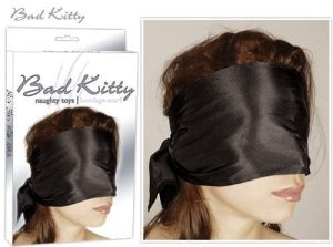 Bad Kitty Bondage Scarf Black - Maszkok - Szemkötők - Fejfedők