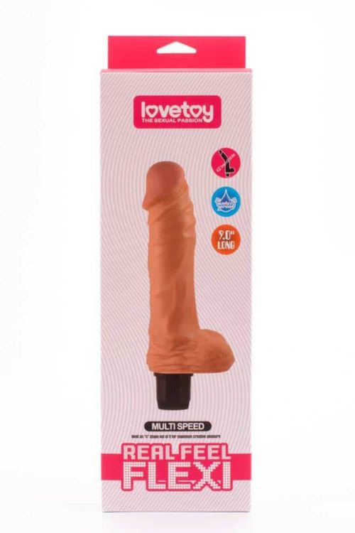 9" Real Feel Flexi Multi Speed Vibrator 1 - Realisztikus vibrátorok