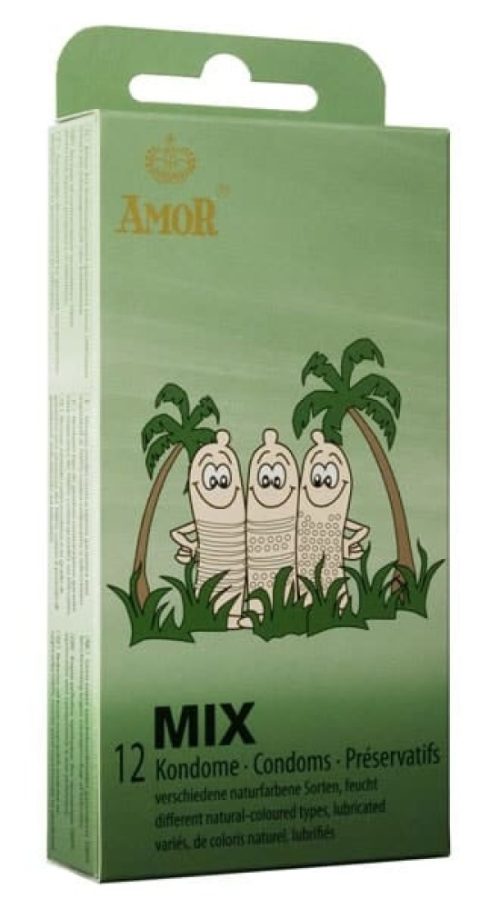 AMOR MIX / 12 pcs content - Óvszerek