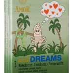 AMOR Wild Dreams / 3 pcs content - Óvszerek