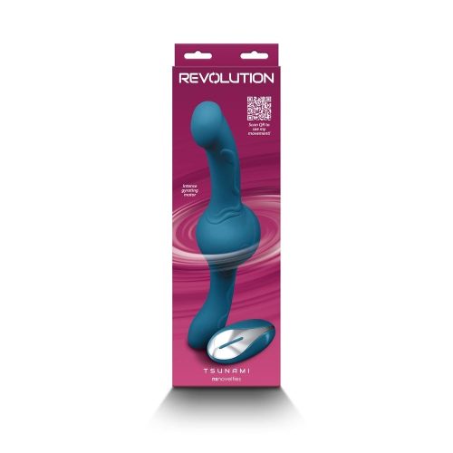 Revolution - Tsunami - Teal - Nonfiguratív vibrátorok