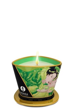 Shunga Candle Green Tea 170 ML - Masszázsgyertyák és olajok