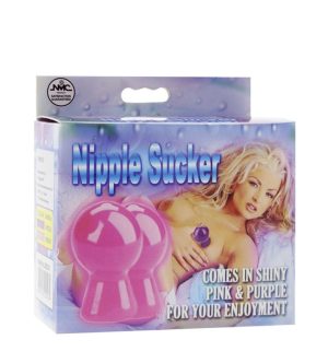 Nipple Sucker Pair In Shiny Pink - Pumpák