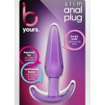 B YOURS SLIM ANAL PLUG PURPLE - Fenékdugók