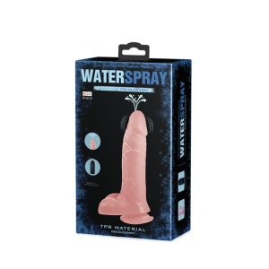 Water Spray Vibrating Dildo - Realisztikus vibrátorok