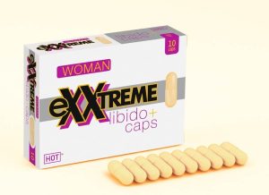 HOT eXXtreme libido caps woman 1x10 pcs 10 pcs - Serkentők - Vágyfokozók