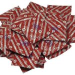 LONDON CONDOMS ROT (strawberry) 100 PCS - Óvszerek