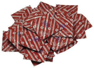 LONDON CONDOMS ROT (strawberry) 100 PCS - Óvszerek