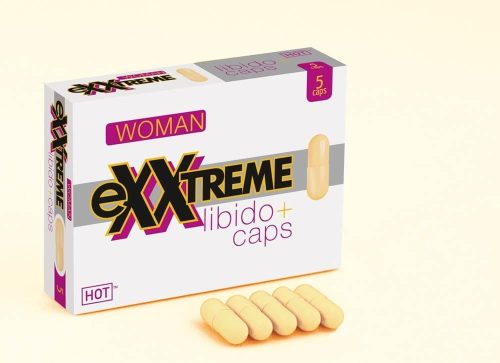 HOT eXXtreme libido caps woman 1x5 pcs 5 pcs - Serkentők - Vágyfokozók