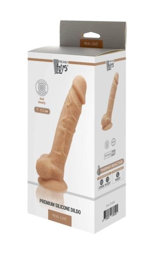 Dream Toys Real Love Dildo 7 inch Flesh - Dongok - Dildók