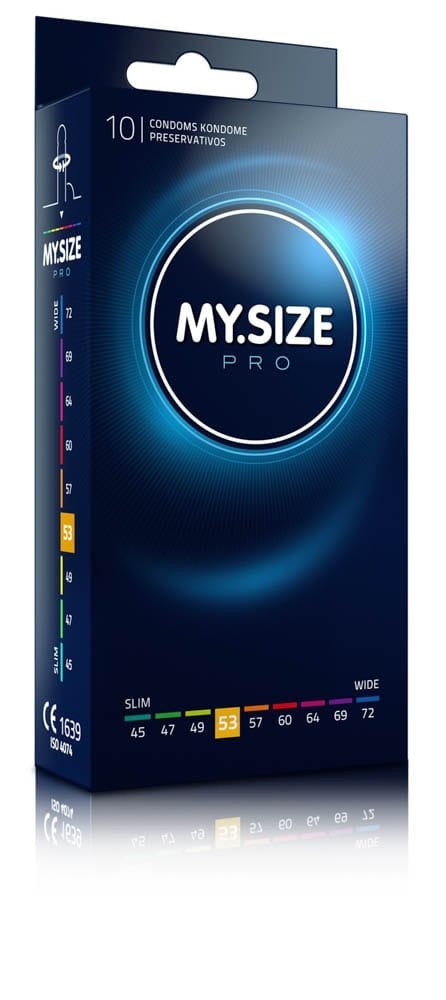 MY SIZE PRO Condoms 53 mm (10 pieces) - Óvszerek