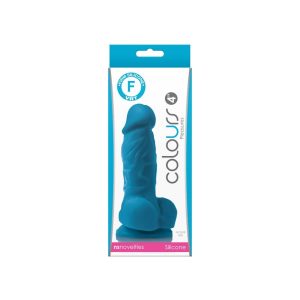 Colours Pleasures 4 inch Dildo Blue - Dongok - Dildók