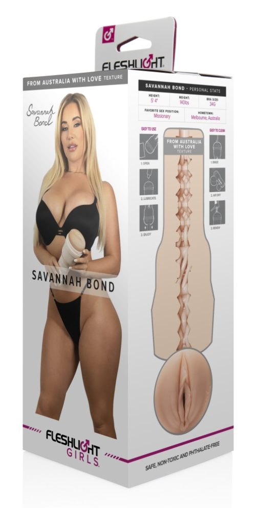 Fleshlight Girls Savannah Bond From Australia with love - Férfi maszturbátorok