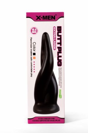 X-MEN 10.6" Extra Large Butt Plug Black - Fenékdugók