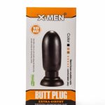 X-Men 7.87" Extra Girthy Butt Plug Black - Fenékdugók