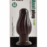 X-Men 7.5" Anal Plug Black - Fenékdugók