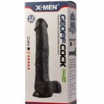 X-MEN Geoff 11.9" Cock Black - Dongok - Dildók