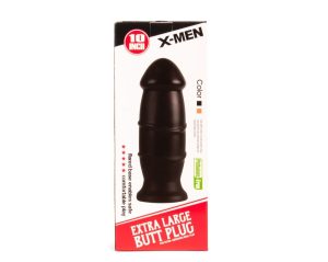 X-MEN 10 inch Butt Plug Black - Fenékdugók