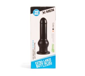 X-MEN 10 inch Butt Plug Black - Fenékdugók