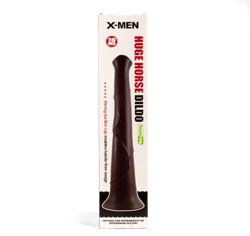 X-MEN Huge Horse Dildo 19 inch Black - Dongok - Dildók