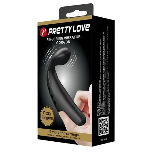 Pretty Love Gorgon Fingering Vibrator Purple - Ujjazók