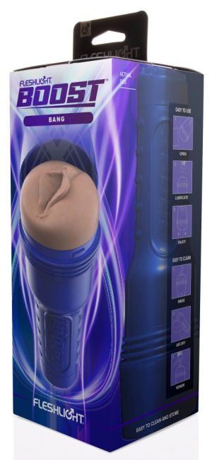 Fleshlight Boost Bang  Medium Dark (RP) - Férfi maszturbátorok