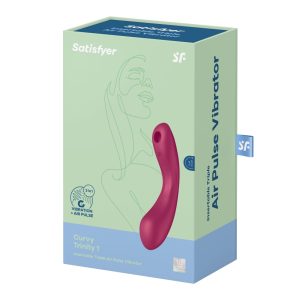 Curvy Trinity 1 red - Nonfiguratív vibrátorok