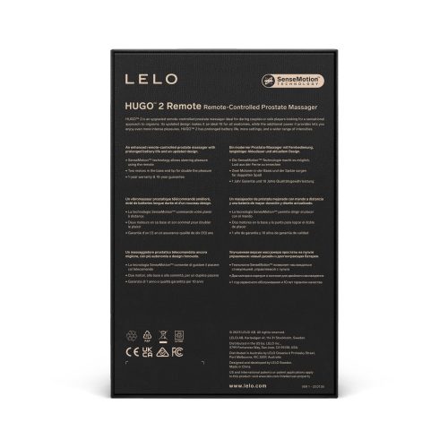 Lelo HUGO 2 Remote Black - Image 7