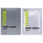 MALE Cobeco Wipes Delay (6x2.5ml) (en/de/fr/es/it/nl) - Késleltető termékek