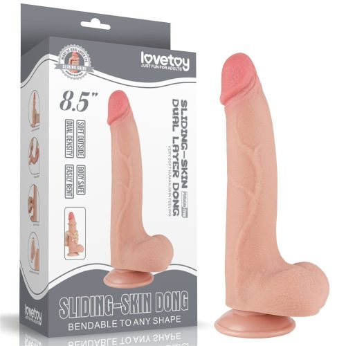 8.5'' Sliding Skin Dual Layer Dong Flesh I - Dongok - Dildók