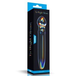 Twilight Gleam Glass Dildo- Prism Glass - Fenékdugók