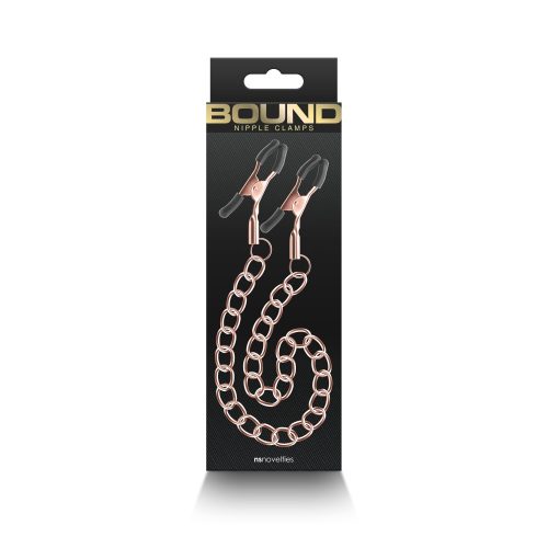 Bound - Nipple Clamps - DC2 - Rose Gold - Mellcsipeszek