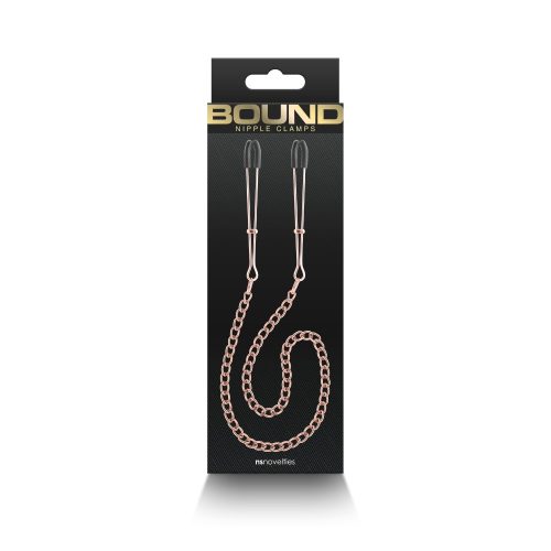 Bound - Nipple Clamps - DC3 - Rose Gold - Mellcsipeszek