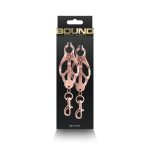 Bound - Nipple Clamps - C3 - Rose Gold - Mellcsipeszek