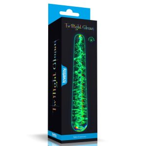 Glow-in-the-dark Twilight Gleam Glass Dildo-Slim Fantasy - Dongok - Dildók