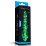 Glow-in-the-dark Twilight Gleam Glass Dildo-Tantalizing Orbs - Fenékdugók