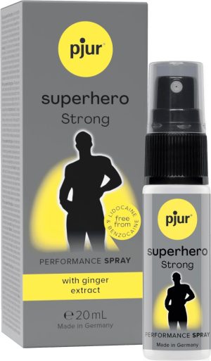 pjur Superhero Strong delay spray 20 ml - Késleltető termékek