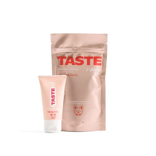 flavoured pleasure gel  RED FRUITS - TASTE Tube 50mL - Vízbázisú síkosítók