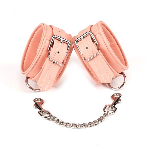 Pink Organosilicon Ankle Cuffs - Bilincsek - Kötözők