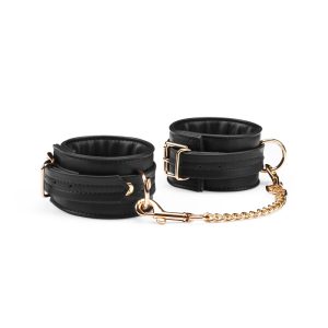 Black Organosilicon Wrist Cuffs - Bilincsek - Kötözők