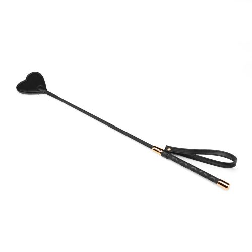 Black Organosilicon Riding Crop - Korbácsok - Pálcák - Paskolók