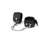 Black Bond Wrist Cuffs - Bilincsek - Kötözők