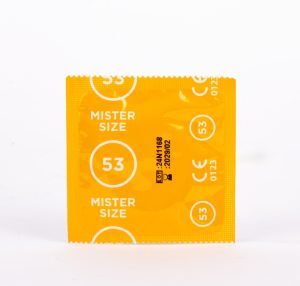 MISTER SIZE 53 mm Condoms 1 piece - Óvszerek