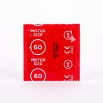 MISTER SIZE 60 mm Condoms 1 piece - Óvszerek