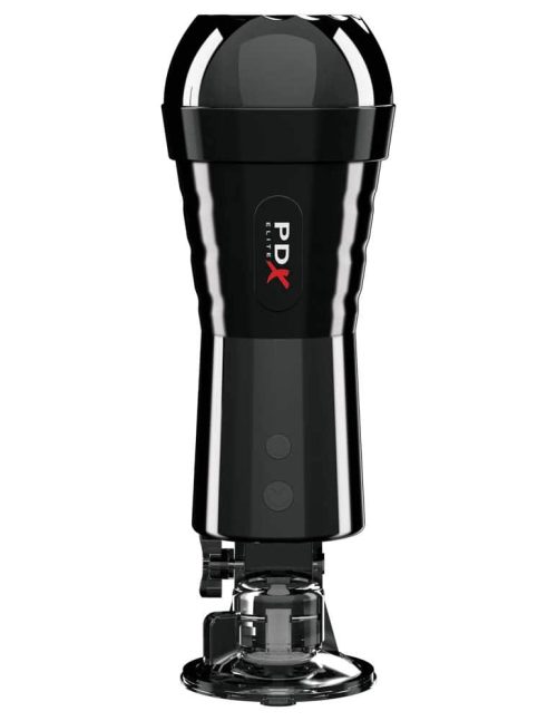 Pipedream - PDX Elite Cock Compressor Vibrating Stroker   Light/Black - Image 3