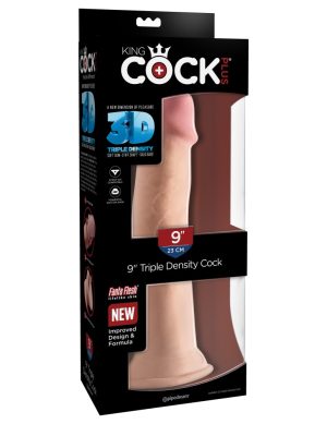 9" Triple Density Cock Light - Dongok - Dildók