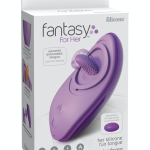 Her Silicone Fun Tongue  Purple - Csiklóizgatók