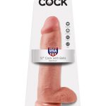 12" Cock with Balls  Light - Dongok - Dildók