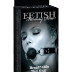 Breathable Ball Gag Black - Szájpöckök